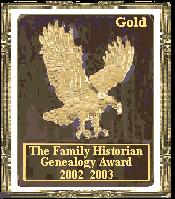 The Family Historian Genealogy Award