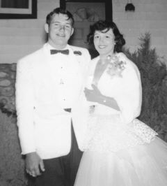 Senior Prom night 1955
