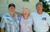 Maurice Kalloch, June Parmenter, Fred Kalloch