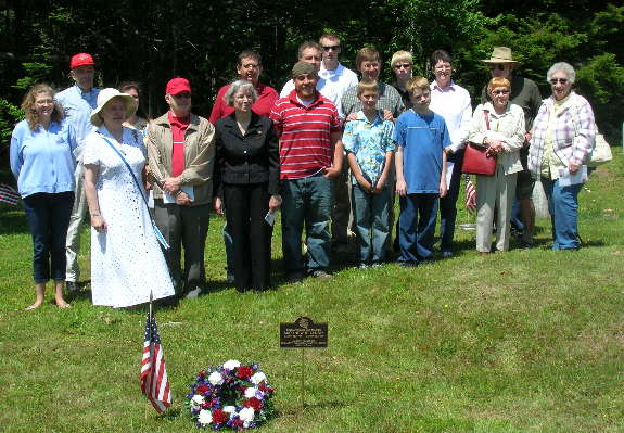 Grave honoring for Matthew and Hanse Kelloch 21 June 2008