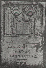 Angelina Kellar - gravestone