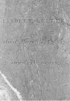 Findley Keller - gravestone